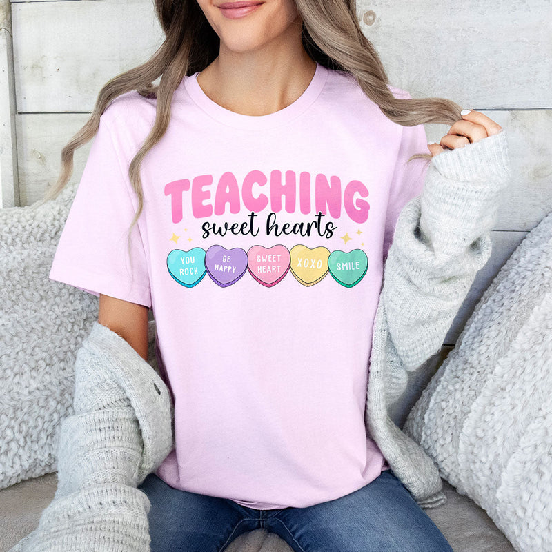 GiftyGifts Teaching Sweethearts Teacher Valentine T-Shirt