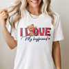 GiftyGifts I Love My Boyfriend Valentine T-Shirt
