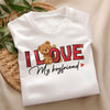 GiftyGifts I Love My Boyfriend Valentine T-Shirt