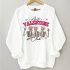 GiftyGifts Anti-Valentine Club Skeletons Sweatshirt