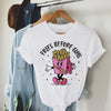 GiftyGifts Fries Before Guys Valentine T-Shirt