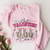 GiftyGifts Anti-Valentine Club Skeletons Sweatshirt