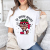 GiftyGifts So Berry Boujee Chocolate Covered Strawberry Valentine T-Shirt